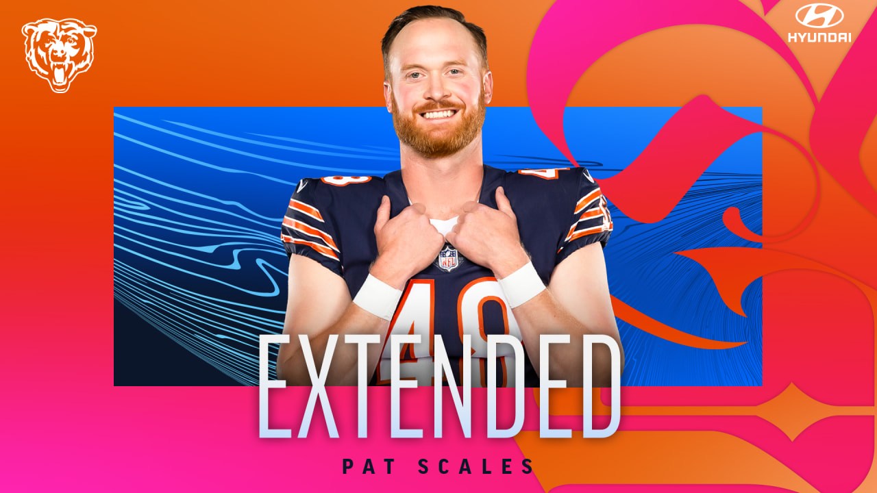 Roster Move Bears agree to contract extension with Patrick Scales