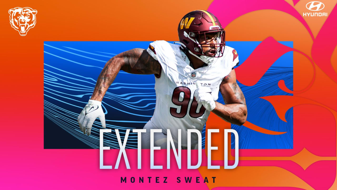 Bears sign Montez Sweat to 4 year extension Roster Move