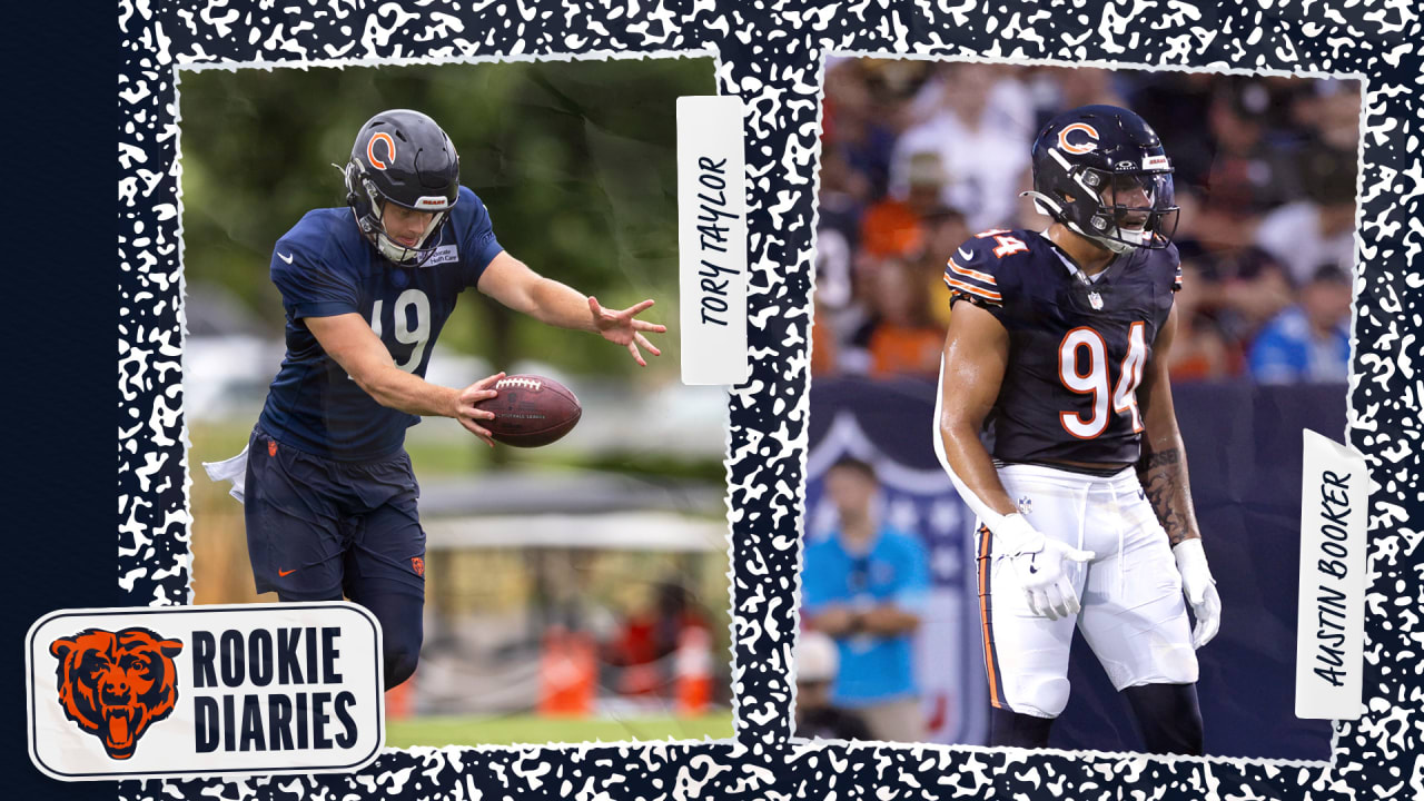 Bears rookie diaries with Tory Taylor, Austin Booker | Week 3