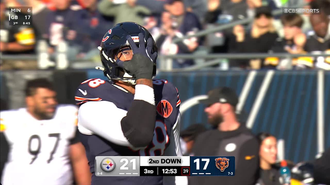 HIGHLIGHT: Montez Sweat swings down Mason Rudolph for 4-yard sack
