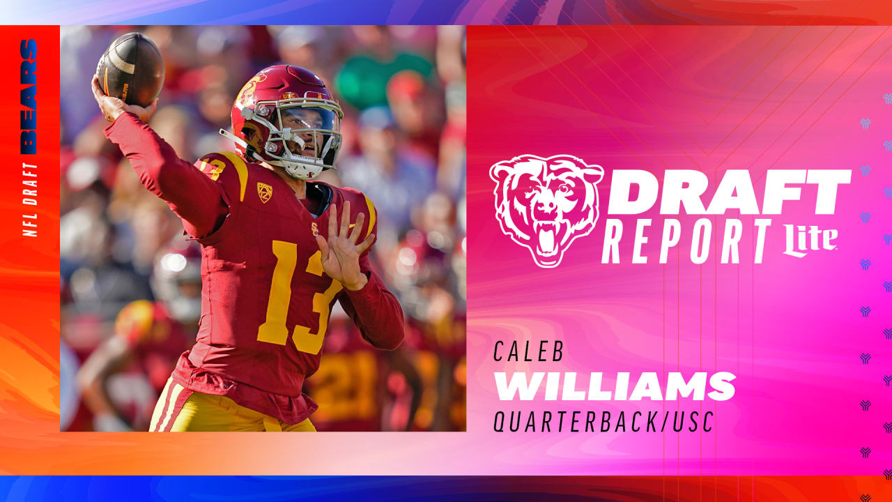 OFFICIAL Chicago Bears select USC QB Caleb Williams with 1 pick in