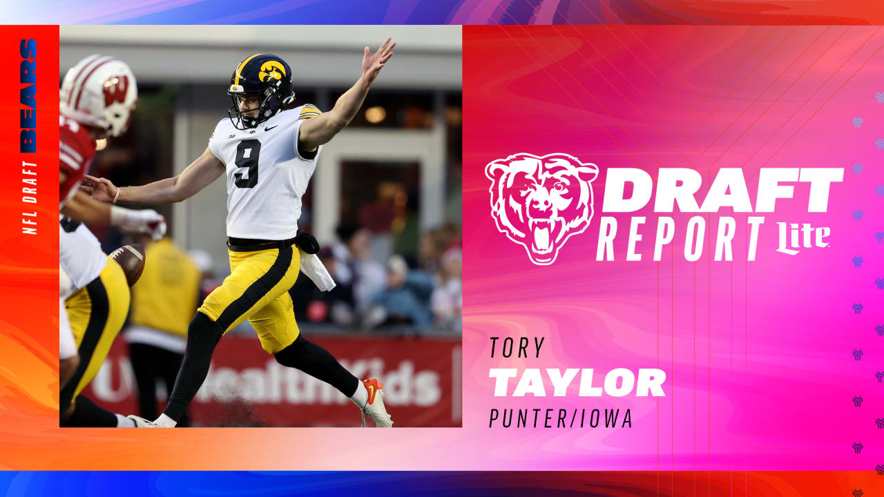 Bears convocam o apostador de Iowa, Tory Taylor, na quarta rodada