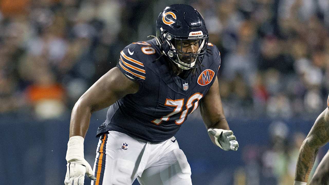 Braxton Jones excited to vie for Bears' starting left tackle position
