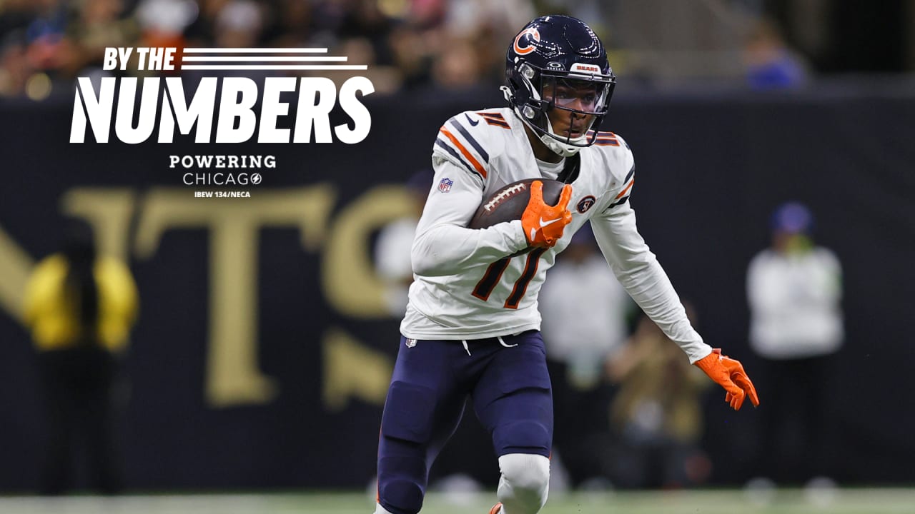 Notable stats/numbers: Bears vs. Saints