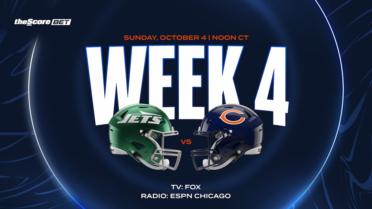 How to Watch Chicago Bears Week 4 Game vs. New York Jets | TV, Streaming  Online, Radio | NFL