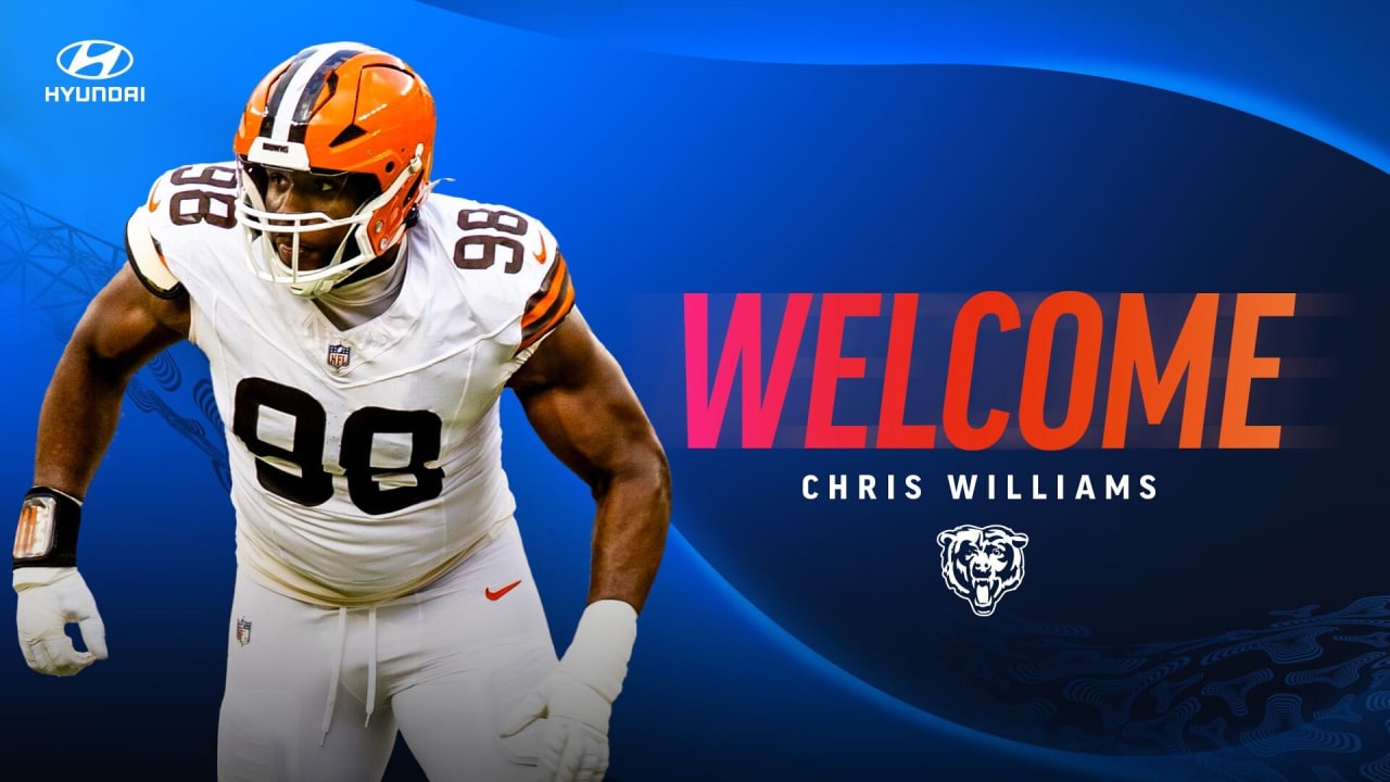 Roster Move: Bears acquire DT Chris Williams in trade with Browns