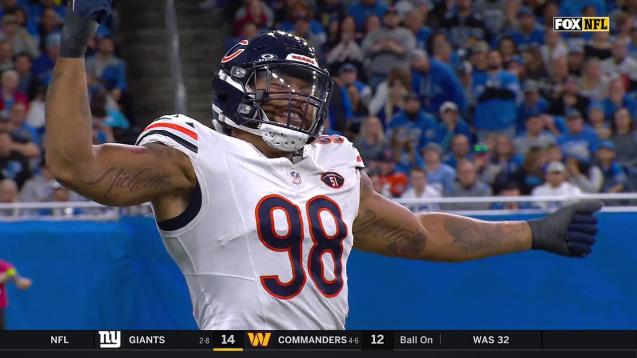 HIGHLIGHT: Montez Sweat records first sack as a Bear