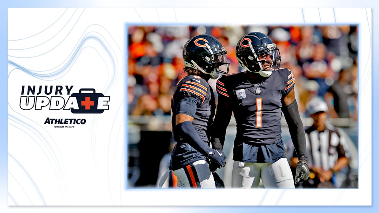 Injury Update: Bears secondary bolstered by return of Jaylon Johnson, Kyler Gordon - Chicago Bears