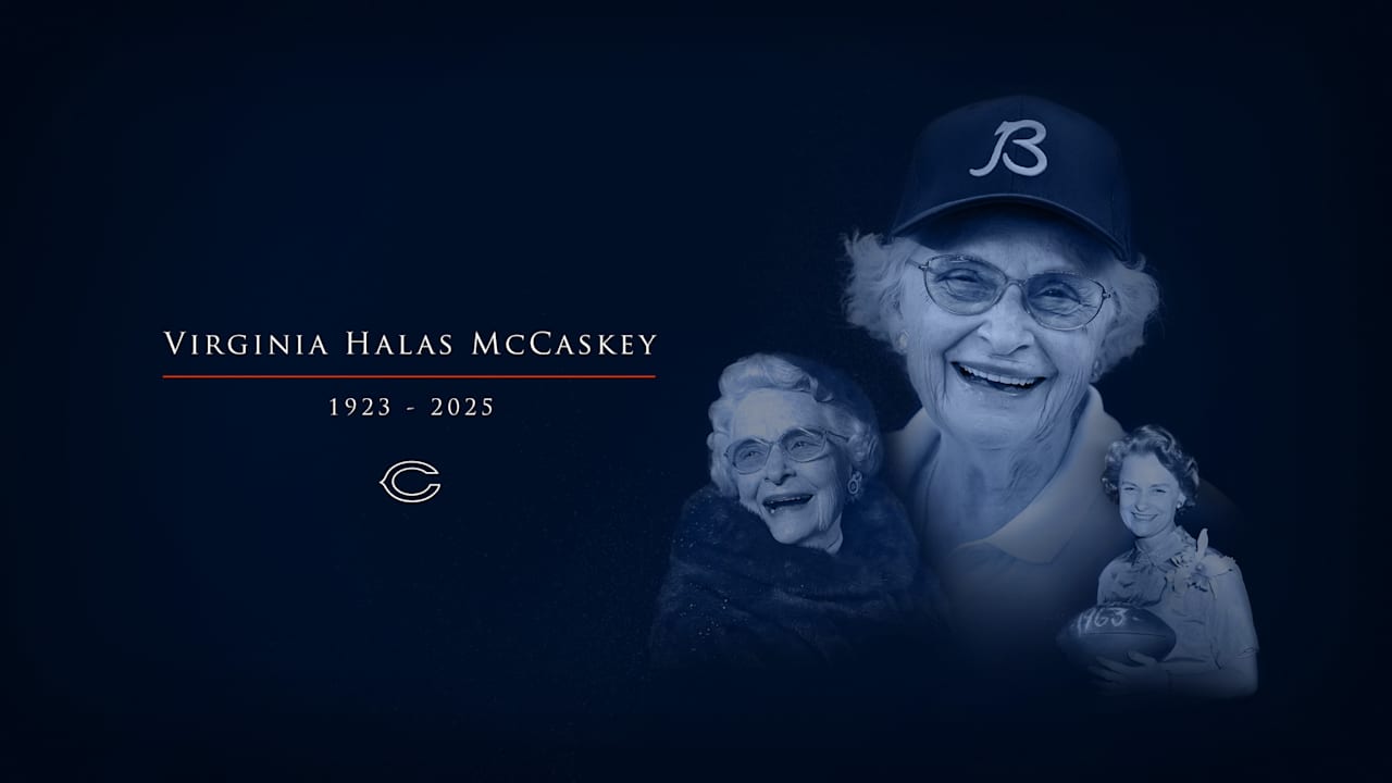 Bears mourn passing of owner Virginia Halas McCaskey