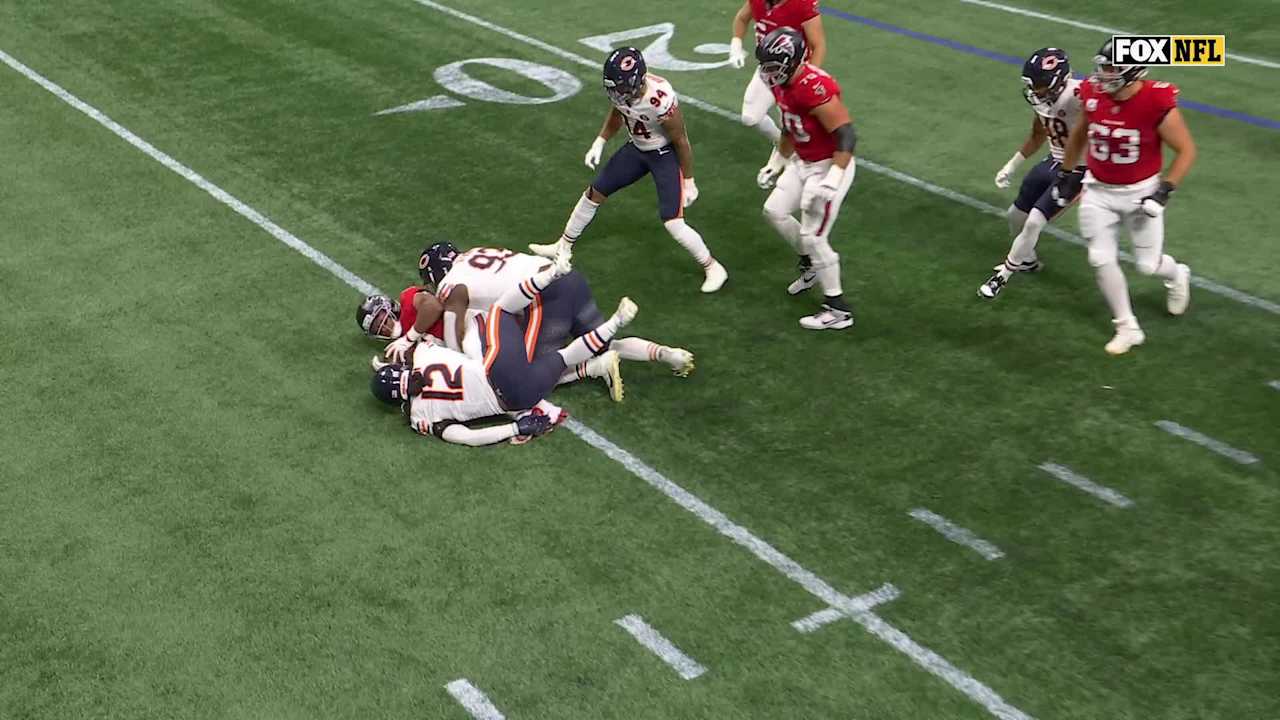 HIGHLIGHT: Kentavius Street lowers the boom on Bijan Robinson for 5 ...