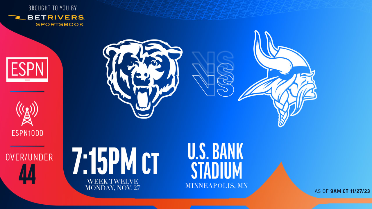 How to watch, listen, stream | Chicago Bears at Minnesota Vikings ...