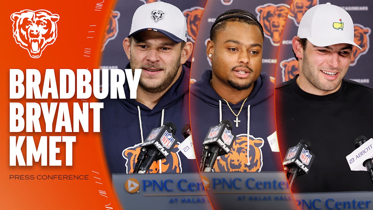 Garrett Bradbury, Coby Bryant, Cole Kmet excited to get back to football | Press Conference