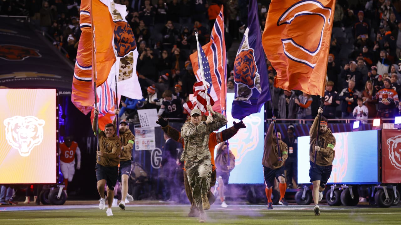 Bears celebrate Salute to Service at Soldier Field