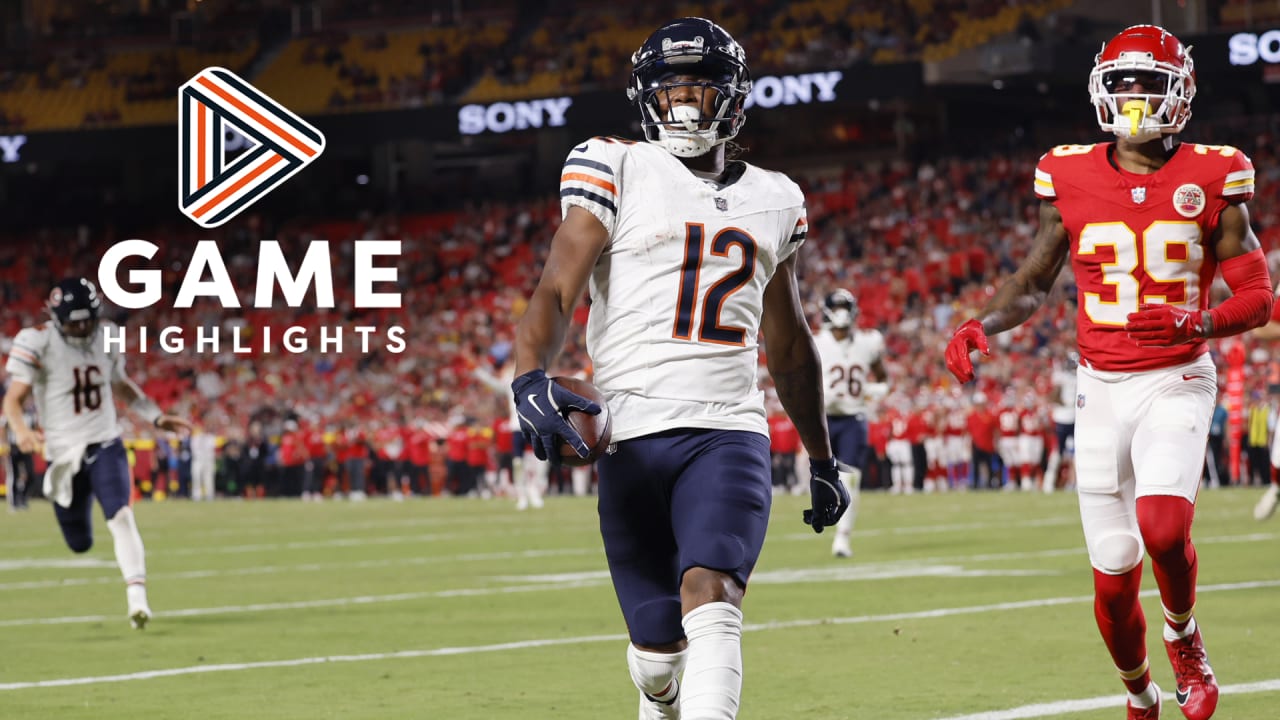 HIGHLIGHTS Bears vs. Chiefs 2024 Preseason Week 3