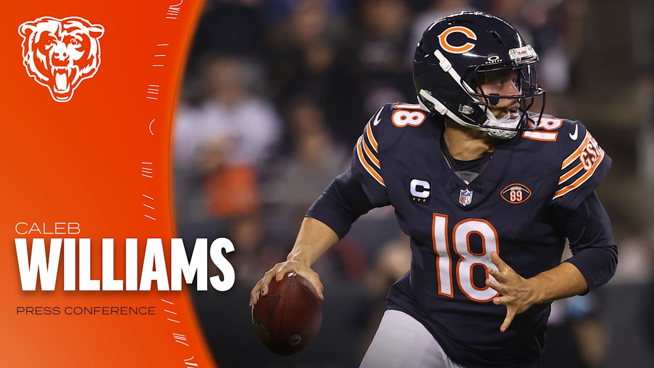Caleb Williams on Bears' 30-24 win over Patriots | Press Conference