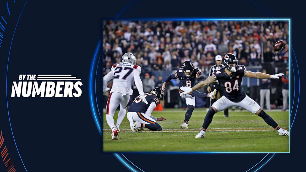 By the Numbers: Bears' Thursday Night Football win over Patriots