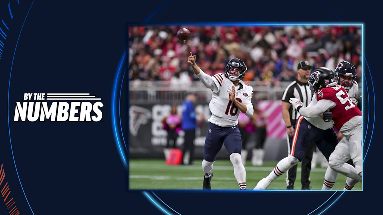 By the Numbers: Bears' Week 6 victory over Falcons - BVM Sports
