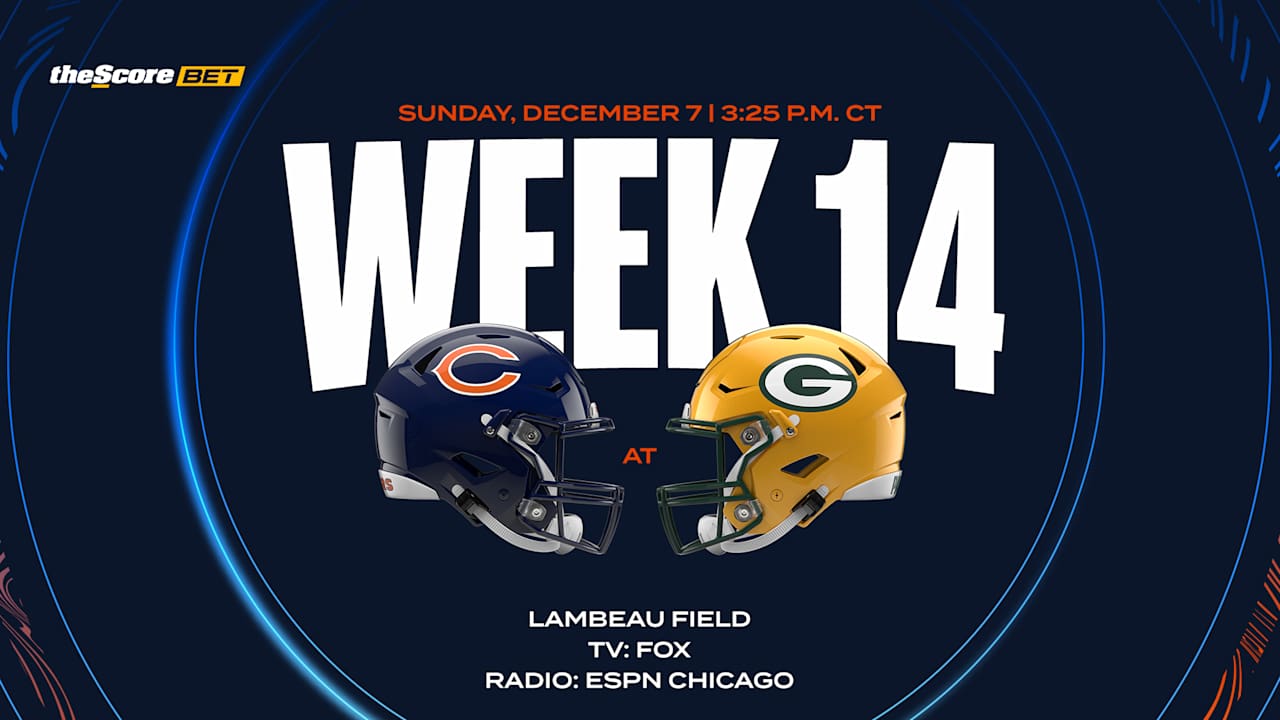 Chicago Bears at Green Bay Packers 2025 Week 14