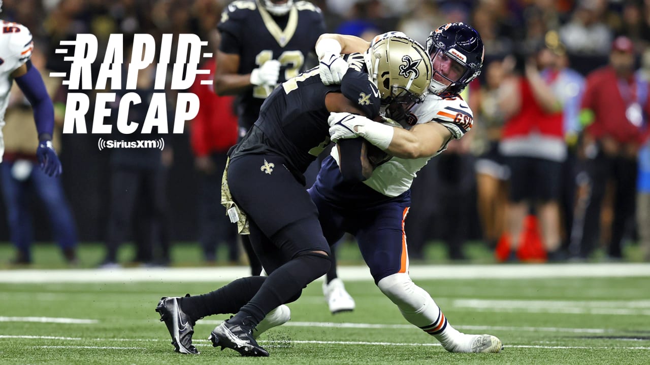 Rapid Recap Bears hang tough but fall to Saints in New Orleans