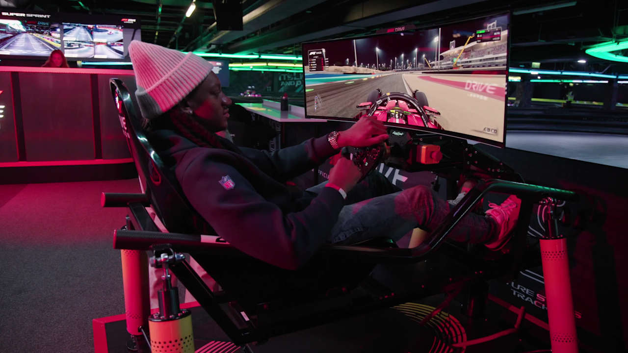 Tremaine Edmunds visits F1 Drive London