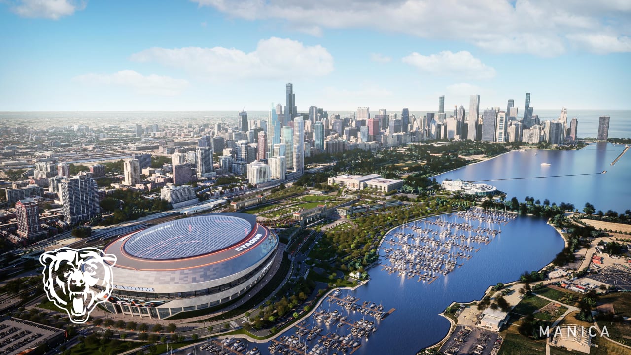PHOTOS Bears' stadium project in Chicago