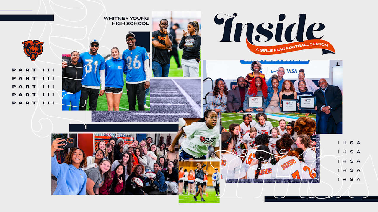 Inside a girls flag football season: Chicago Bears x Whitney Young High School | Part 3