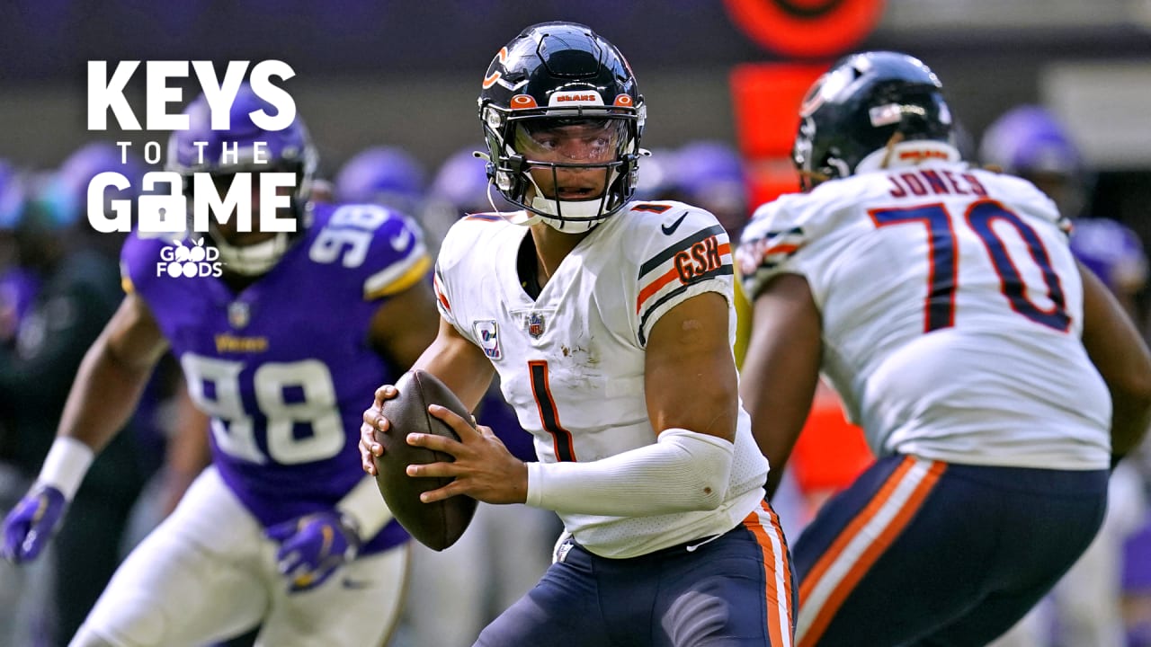 3 coisas que ajudarão os Bears a vencer os Vikings