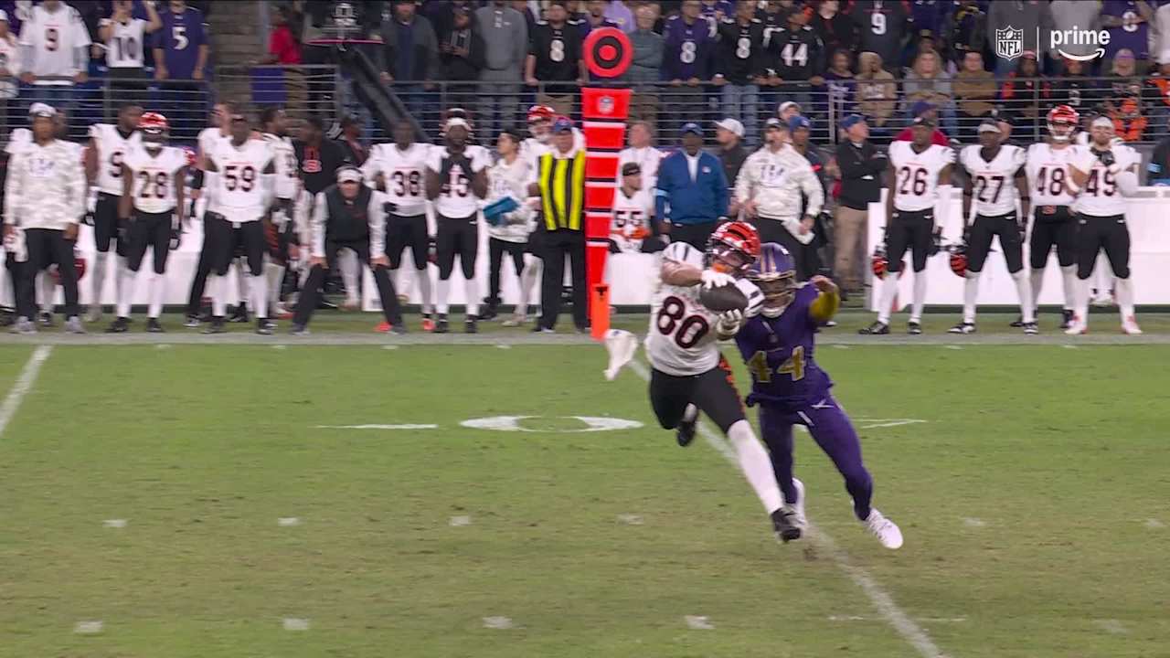 Andrei Iosivas's clutch fourthdown catch keeps Bengals alive 2024