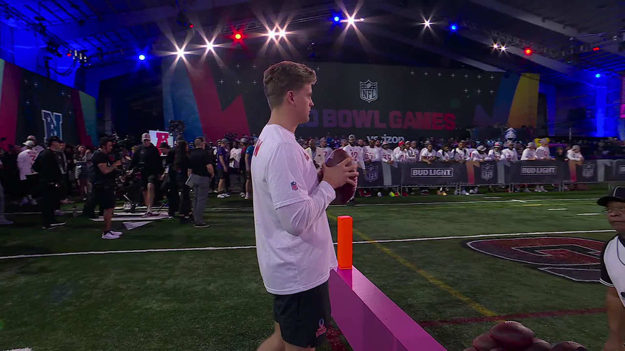 Joe Burrow Competes In "Passing The Test" 2025 PRO BOWL GAMES HIGHLIGHTS