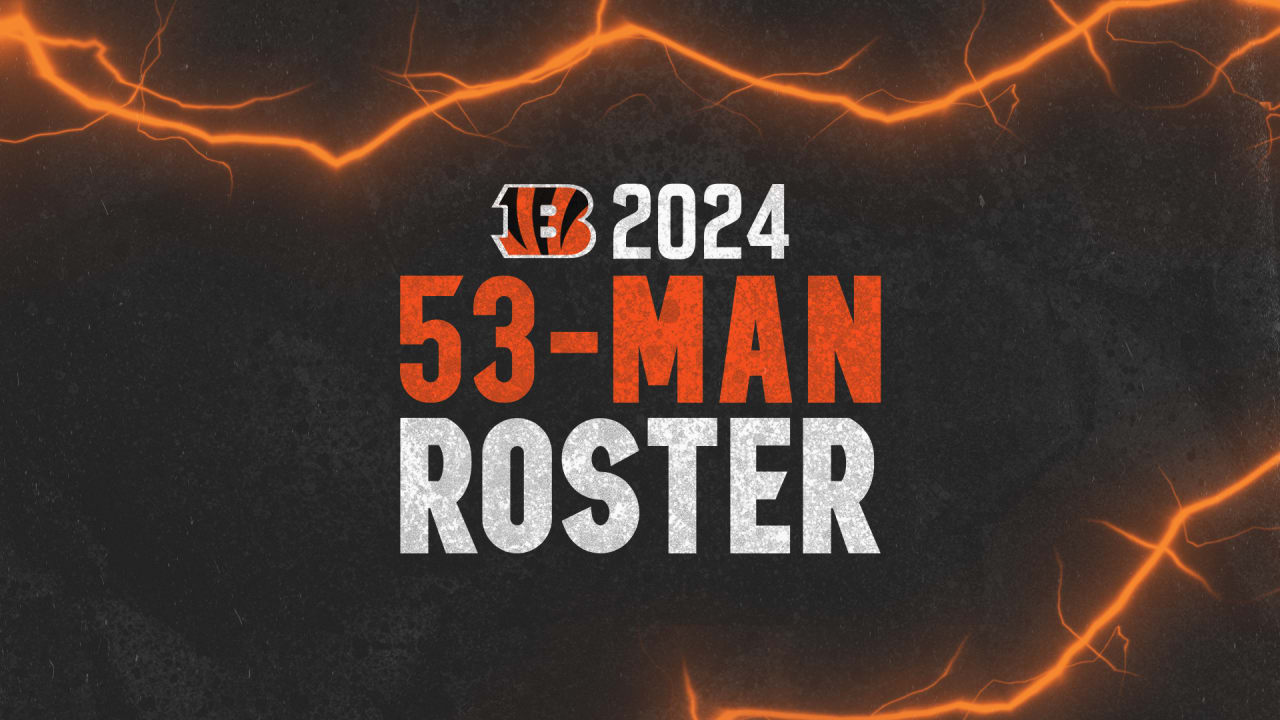 Bengals 2024 53Man Roster