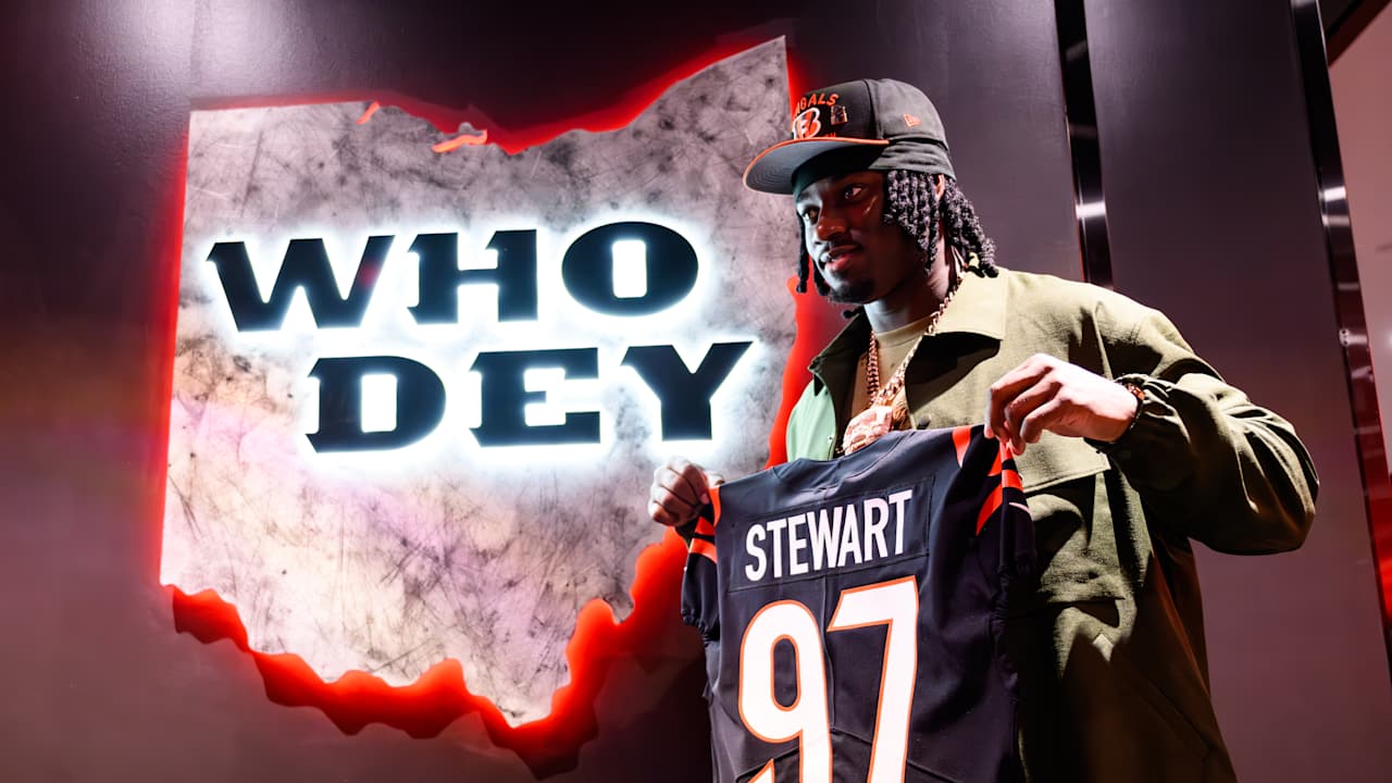 Shemar Stewart's First Day in Cincinnati | NFL DRAFT PHOTOS