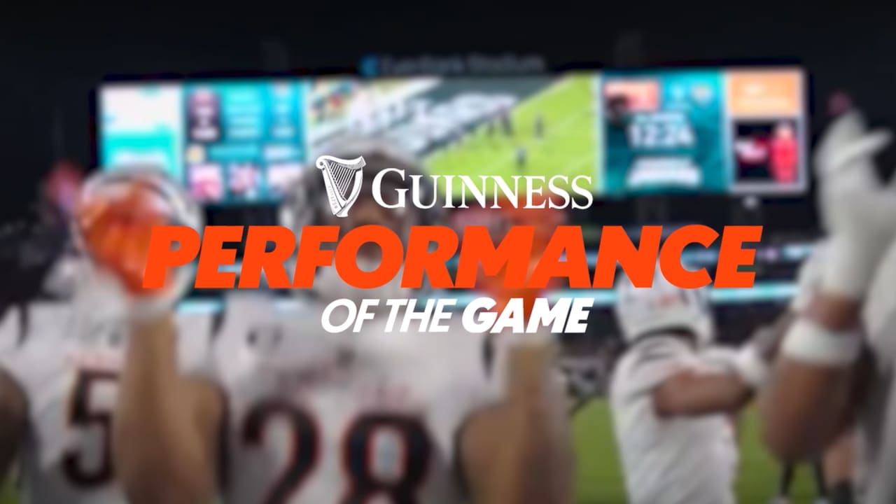 Joe Mixon's Run Game in Week 13 Guinness Performance of the Game