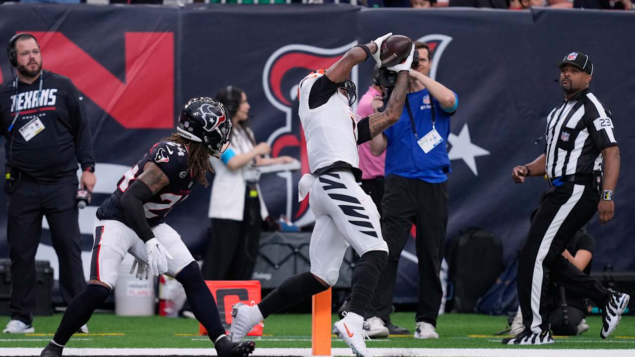 Ja'Marr Chase's catch against the Texans