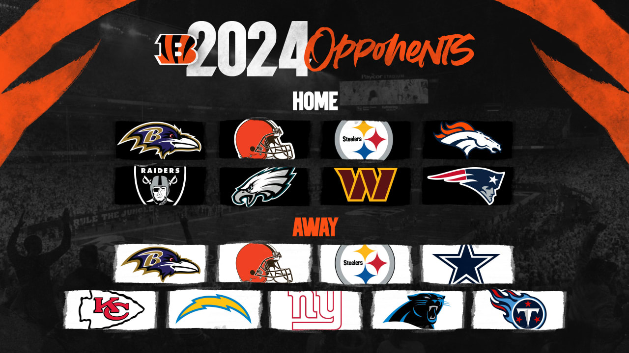 Way Too Early GamebyGame Matchups For Bengals 2024 Schedule