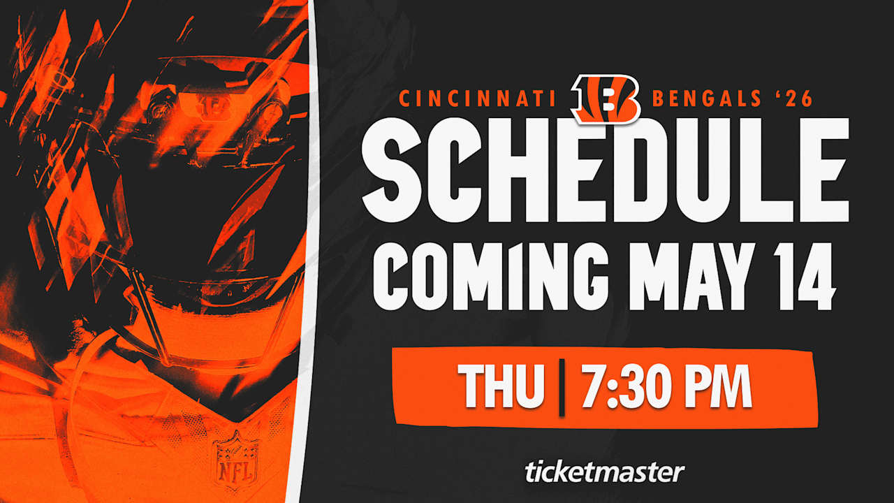 Bengals 2026 Schedule Release Date May 14