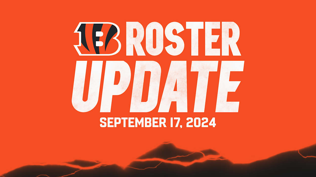 Bengals Roster Moves | September 17, 2024