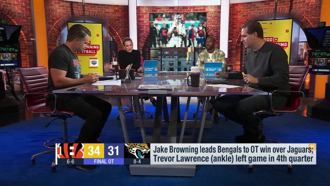'GMFB' reacts to Bengals Week 13 'MNF' win vs. Jaguars