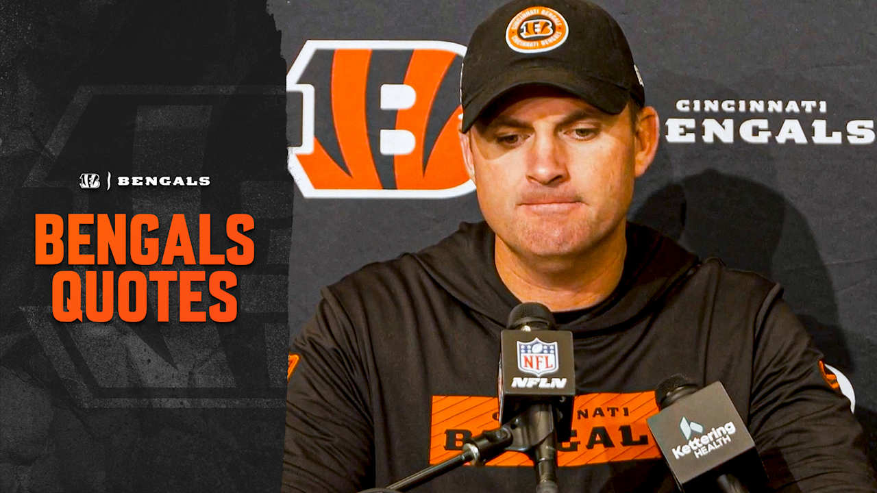 Bengals Week 11 Postgame Quotes