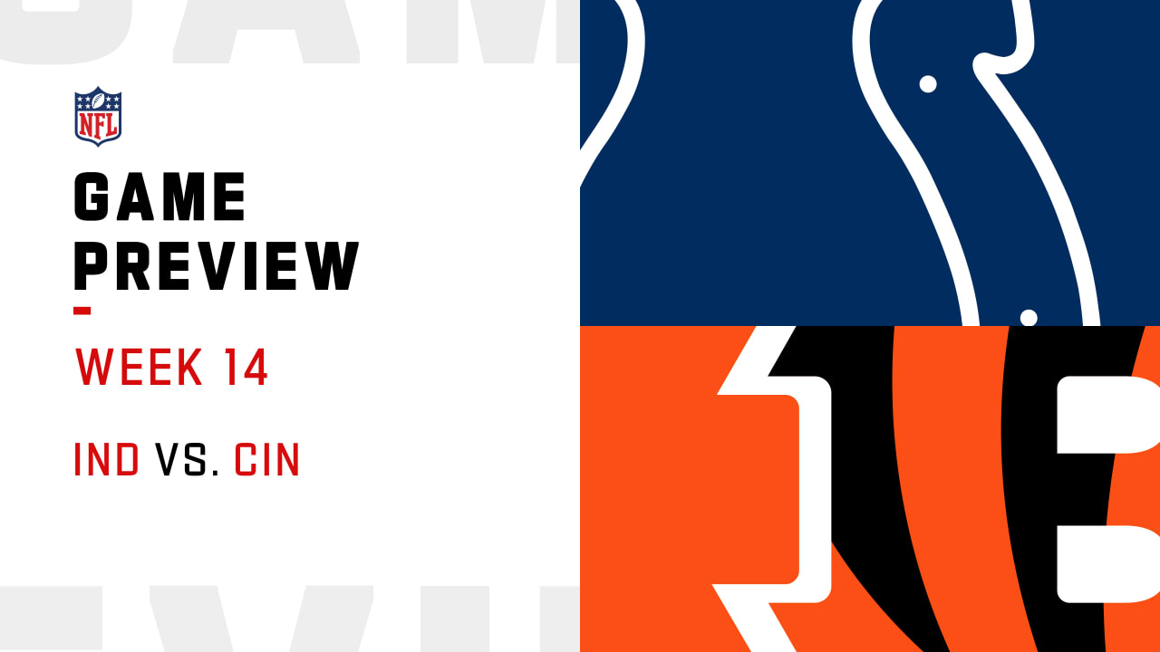 Colts vs. Bengals preview Week 14