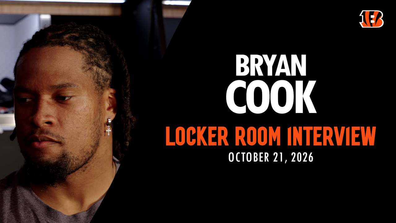 Bryan Cook October 21 | LOCKER ROOM INTERVIEW