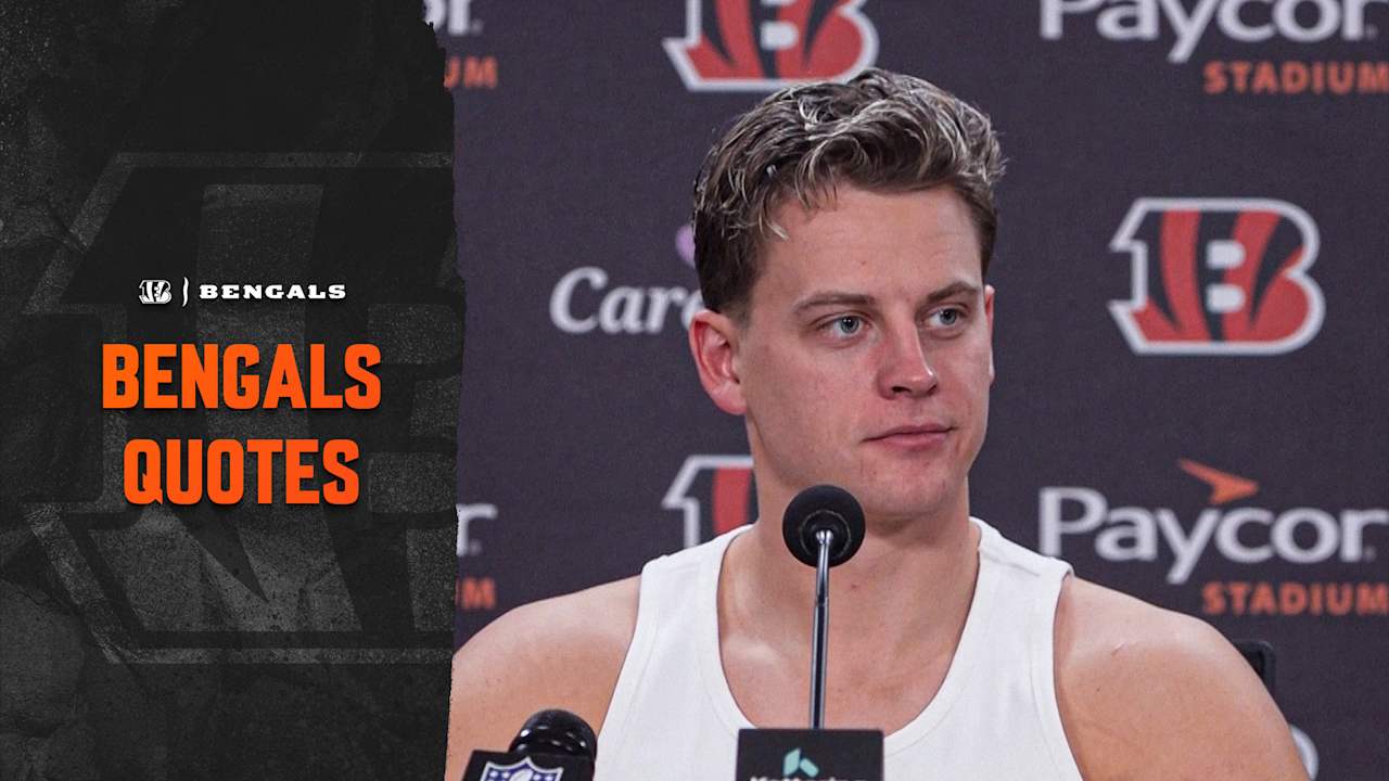 Bengals Week 16 Postgame Quotes