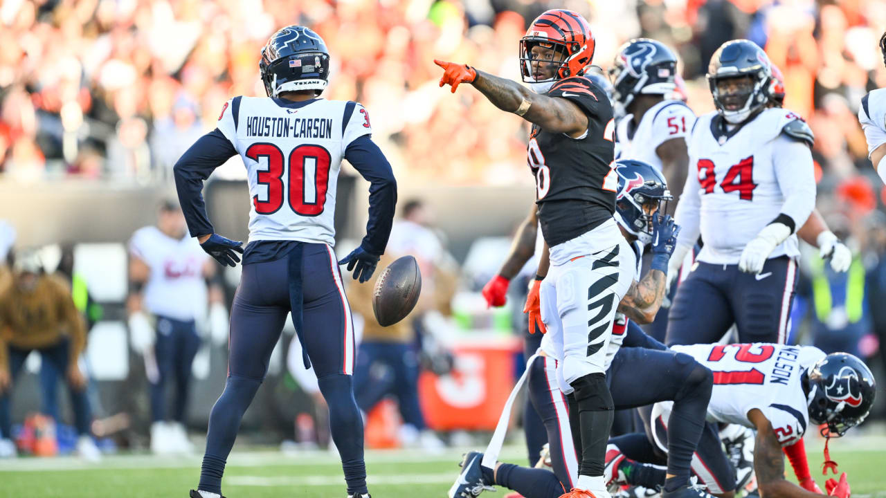 Joe Mixon's Fourth Rush TD Of '23 Trims Texans' Lead To Four Points In ...