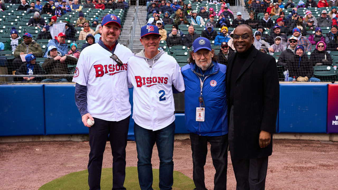 Photos Brandon Beane at Buffalo Bisons Opening Day