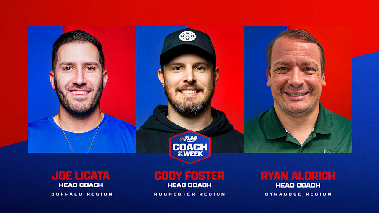Buffalo Bills announce Week 7 girls flag football Coaches of the Week