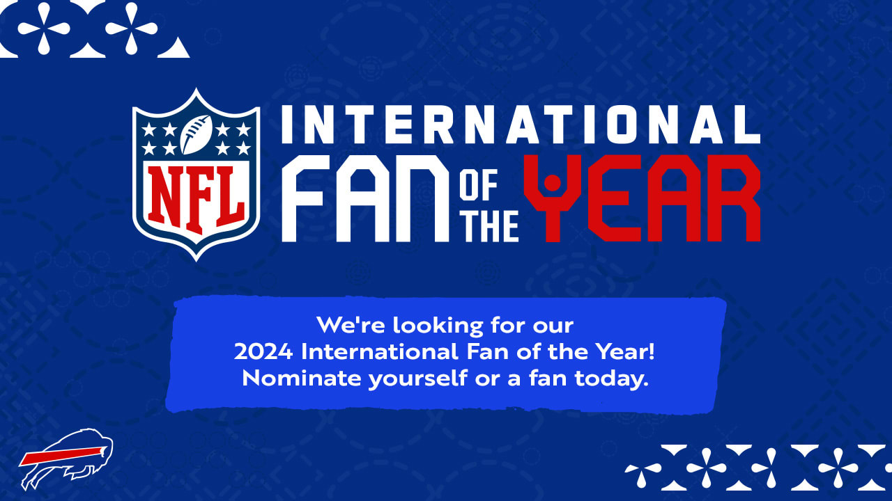 Buffalo Bills kickoff International Fan of the Year search