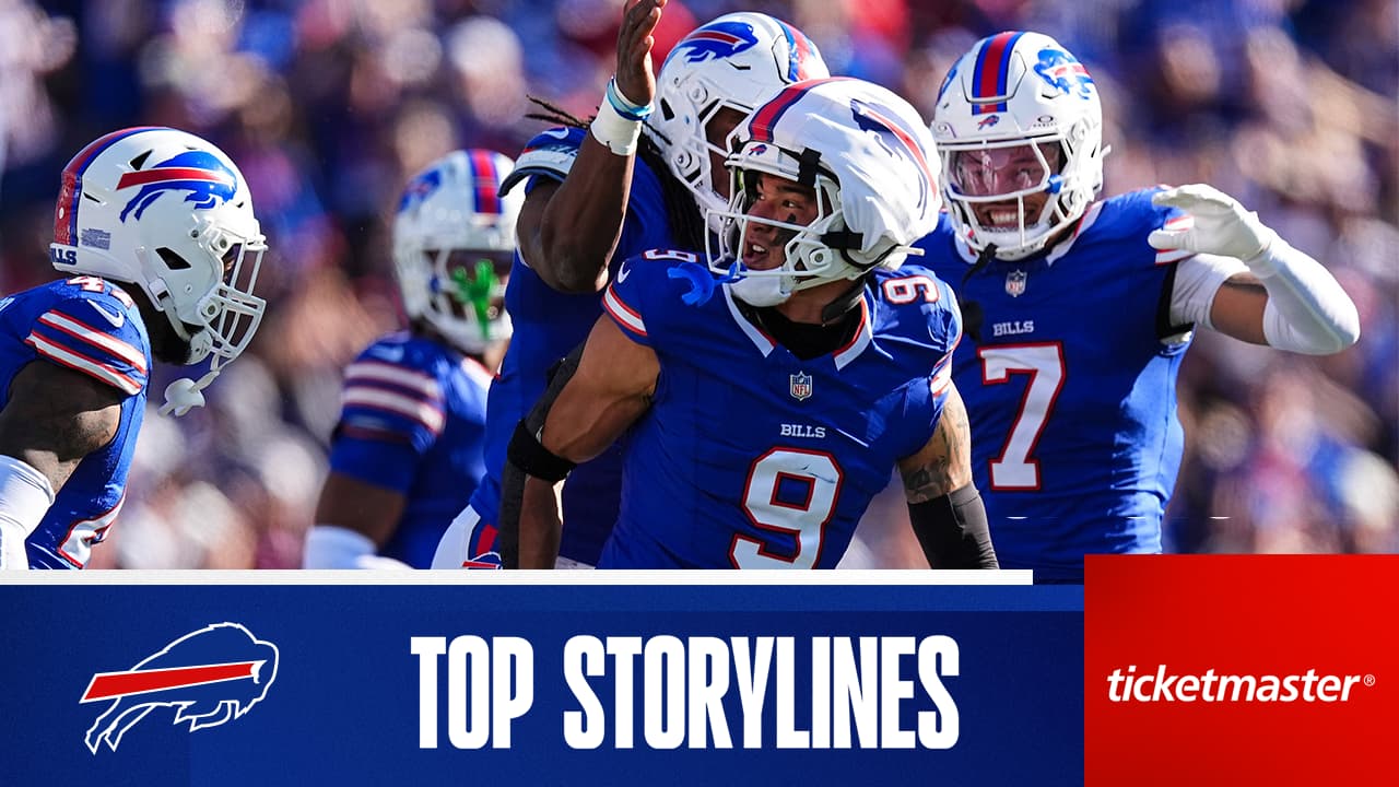 Top 5 storylines to follow for Buffalo Bills at Seattle Seahawks | Week 8