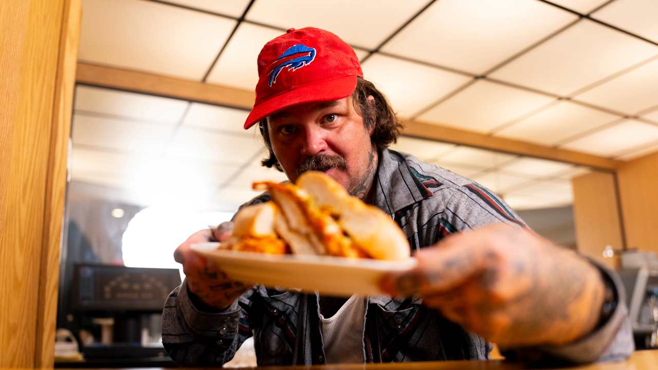 Photos | Matty Matheson's Highmark Stadium Chicken Parm Sandwich