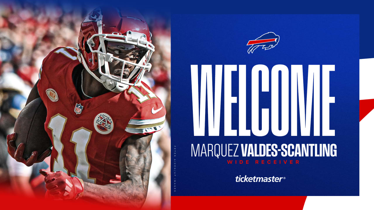 WR Marquez Valdes-Scantling signs one-year deal with Bills