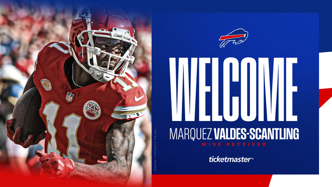 WR Marquez ValdesScantling signs oneyear deal with Bills  BuffaloBillscom