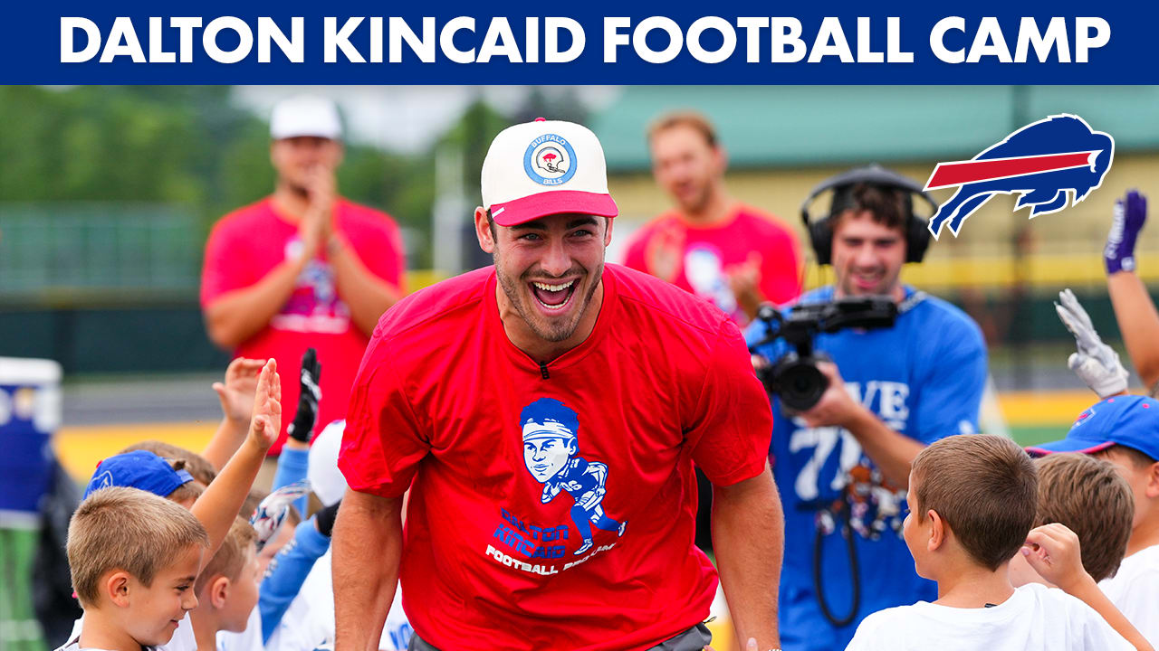 Dalton Kincaid Hosts Buffalo Football Camp